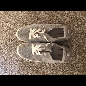 Maurice’s grey canvas shoes size 11